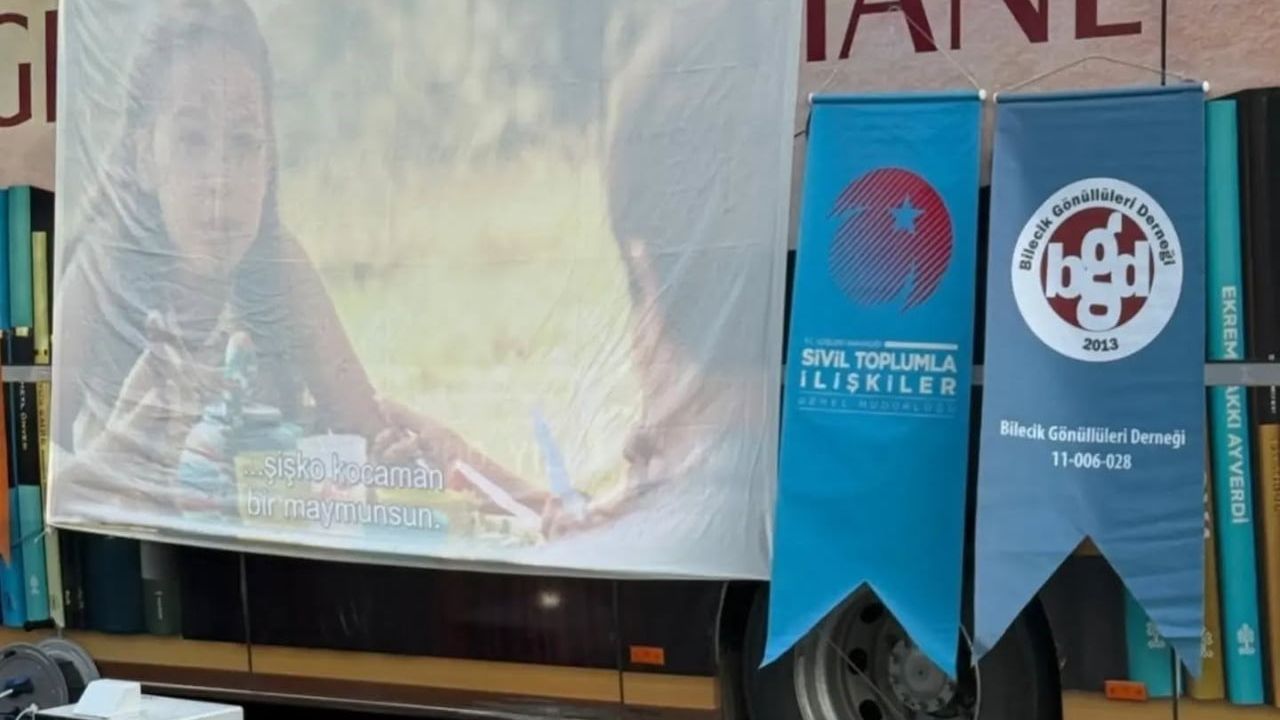 Bilecik’te açık hava sineması etkinliği