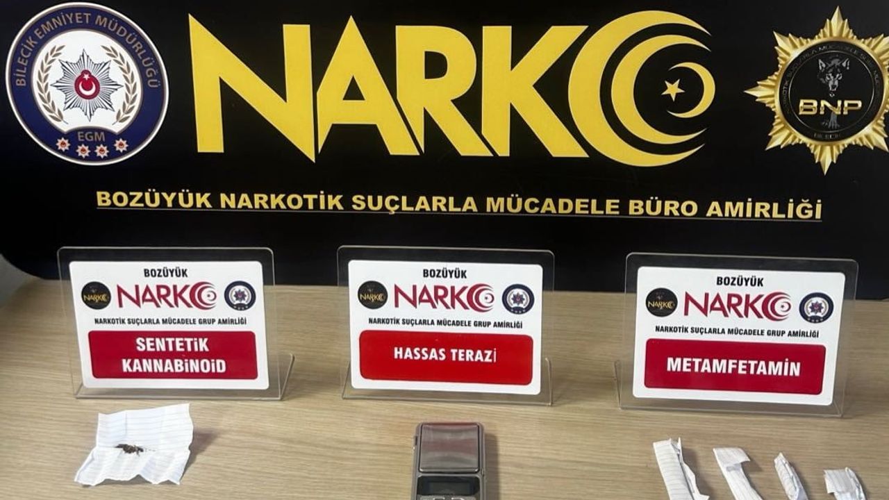 Bilecik’te Bozüyük’te Narkotik Operasyonu: Sentetik Kannabinoid Ele Geçirildi, 1 Kişi Gözaltında