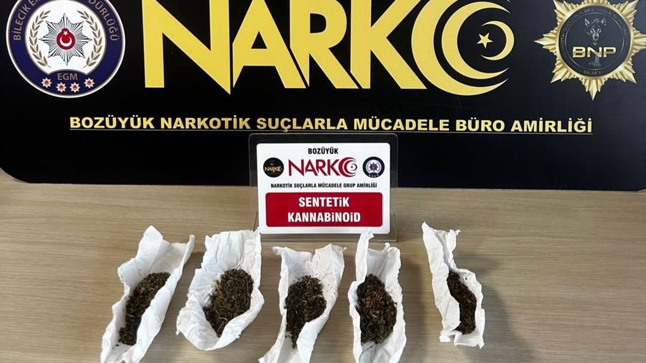 Bilecik’te denetimde bonzai ele geçirildi: Bozüyük’te bir şüpheli gözaltına alındı