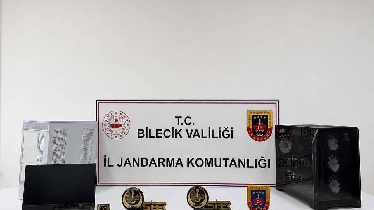 Bilecik’te dolandırıcılık operasyonunda 12 dijital materyale el konuldu