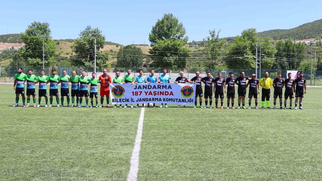 Bilecik’te Jandarmanın 187. yılına özel pankart