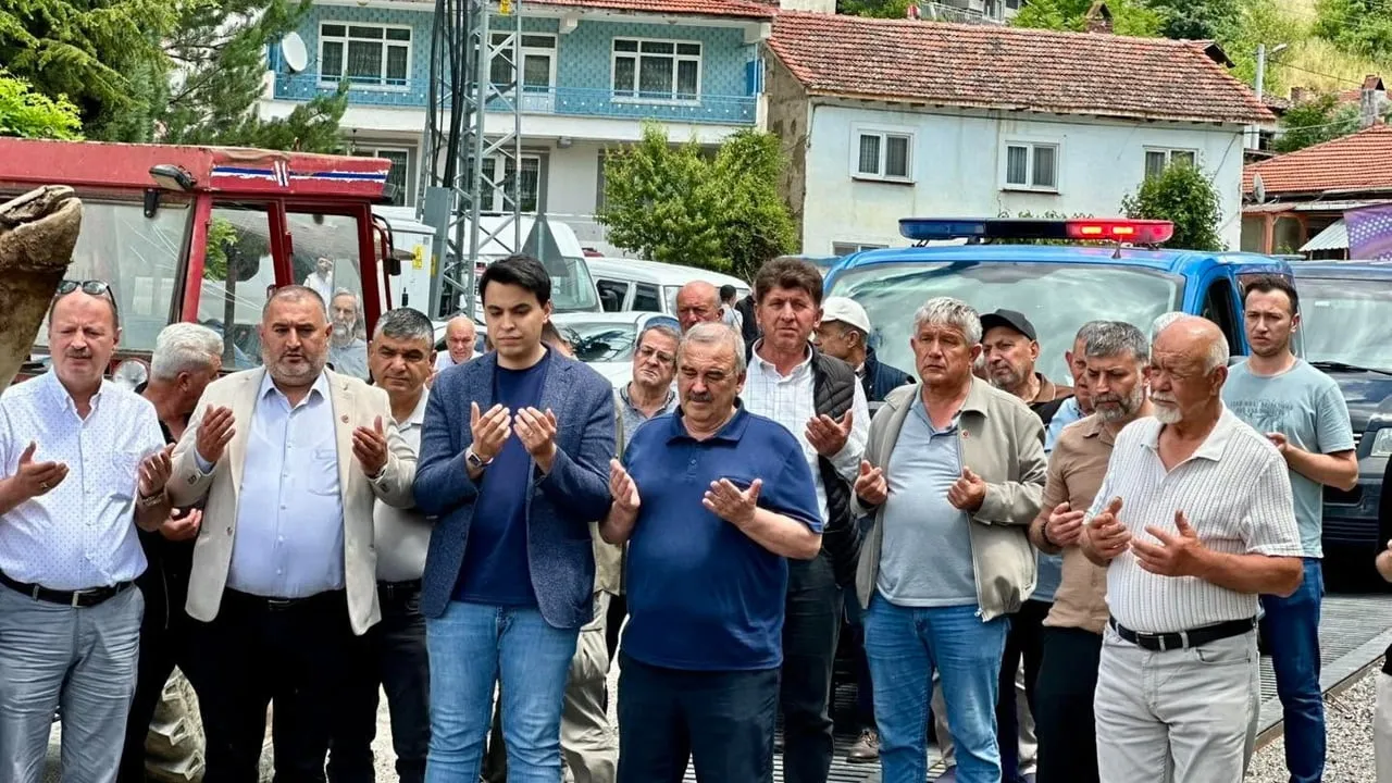 Bilecik'te Karaköy köyünde sel ve taşkınlara karşı kanal hizmete alındı