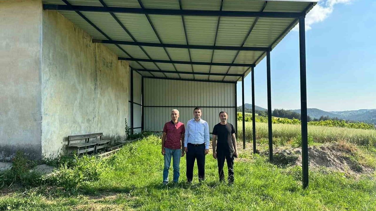 Bilecik'te köylere sundurma desteği