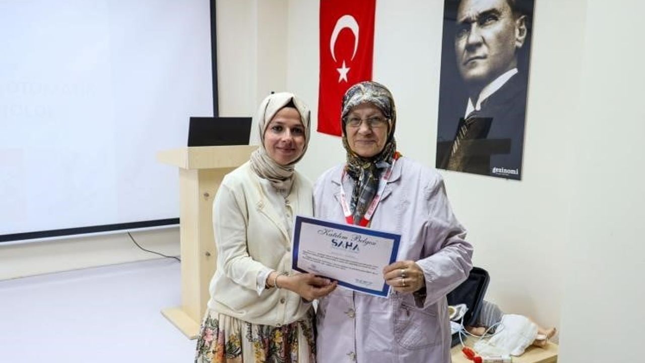 Bilecik'te temel ilk yardım farkındalık eğitimi düzenlendi