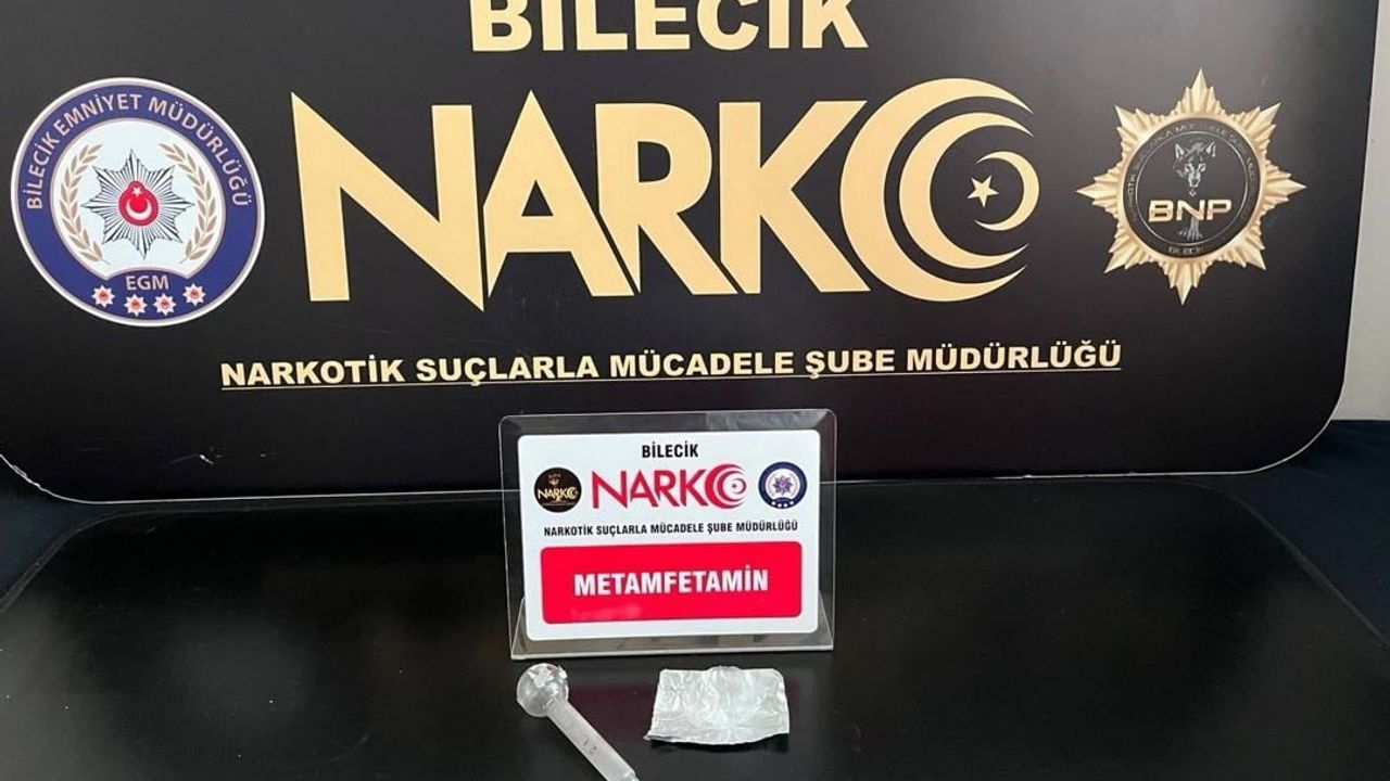 Bilecik'te uyuşturucu operasyonunda 1 gözaltı