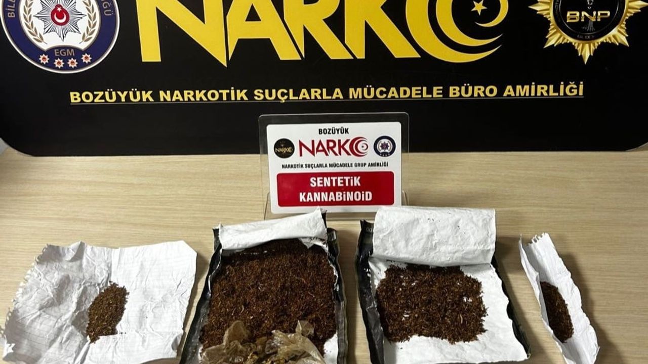 Bilecik’te uyuşturucu operasyonunda 2 gözaltı