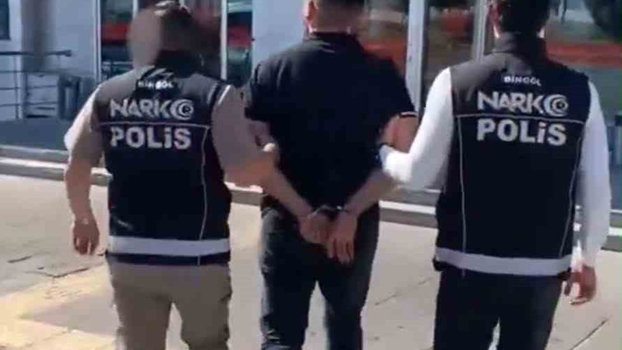 Bingöl'de uyuşturucu ticareti şüphelisi tutuklandı