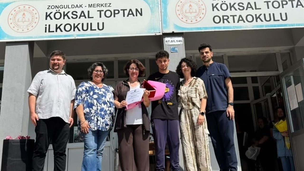 Birgül öğretmene duygu dolu veda