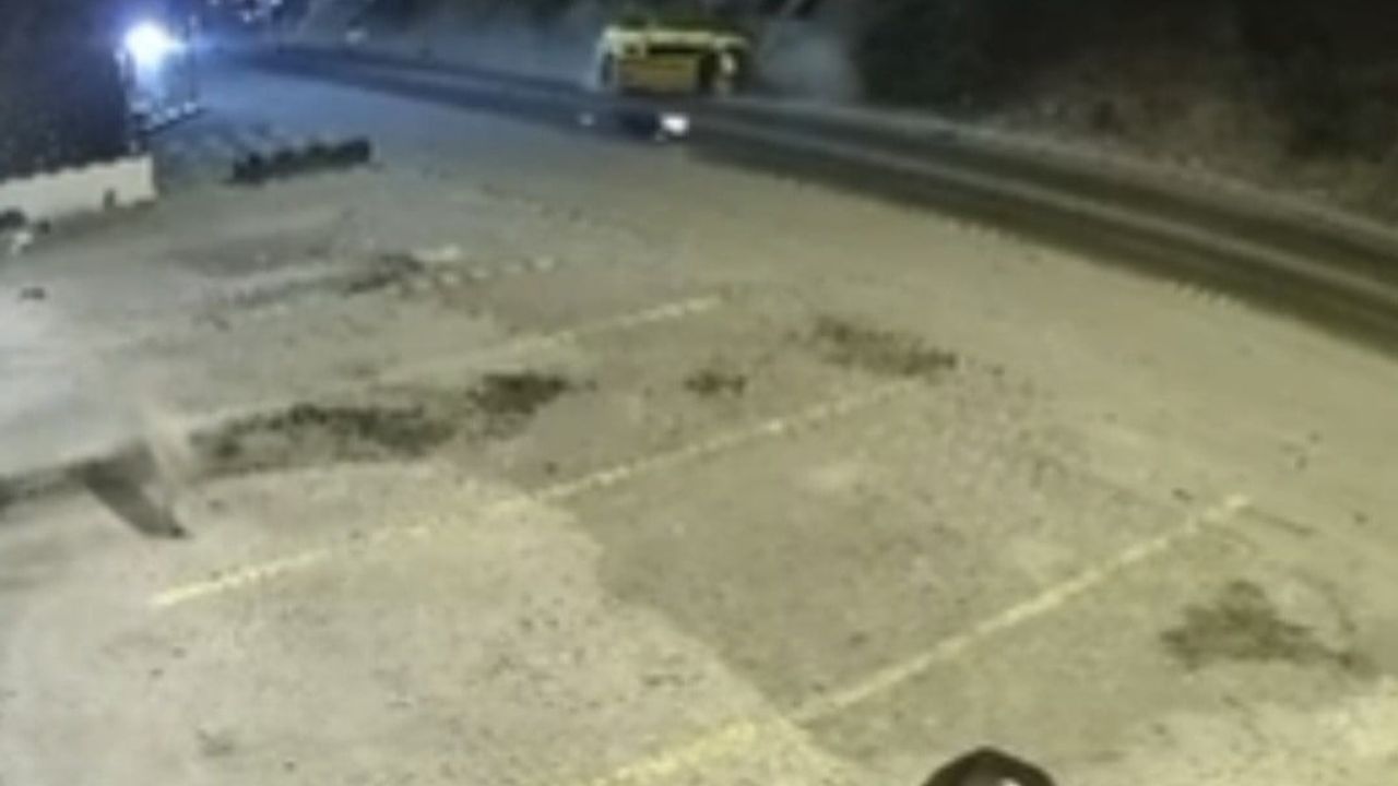 Bodrum'da iki kişinin öldüğü kazanın güvenlik kamerası görüntüleri ortaya çıktı