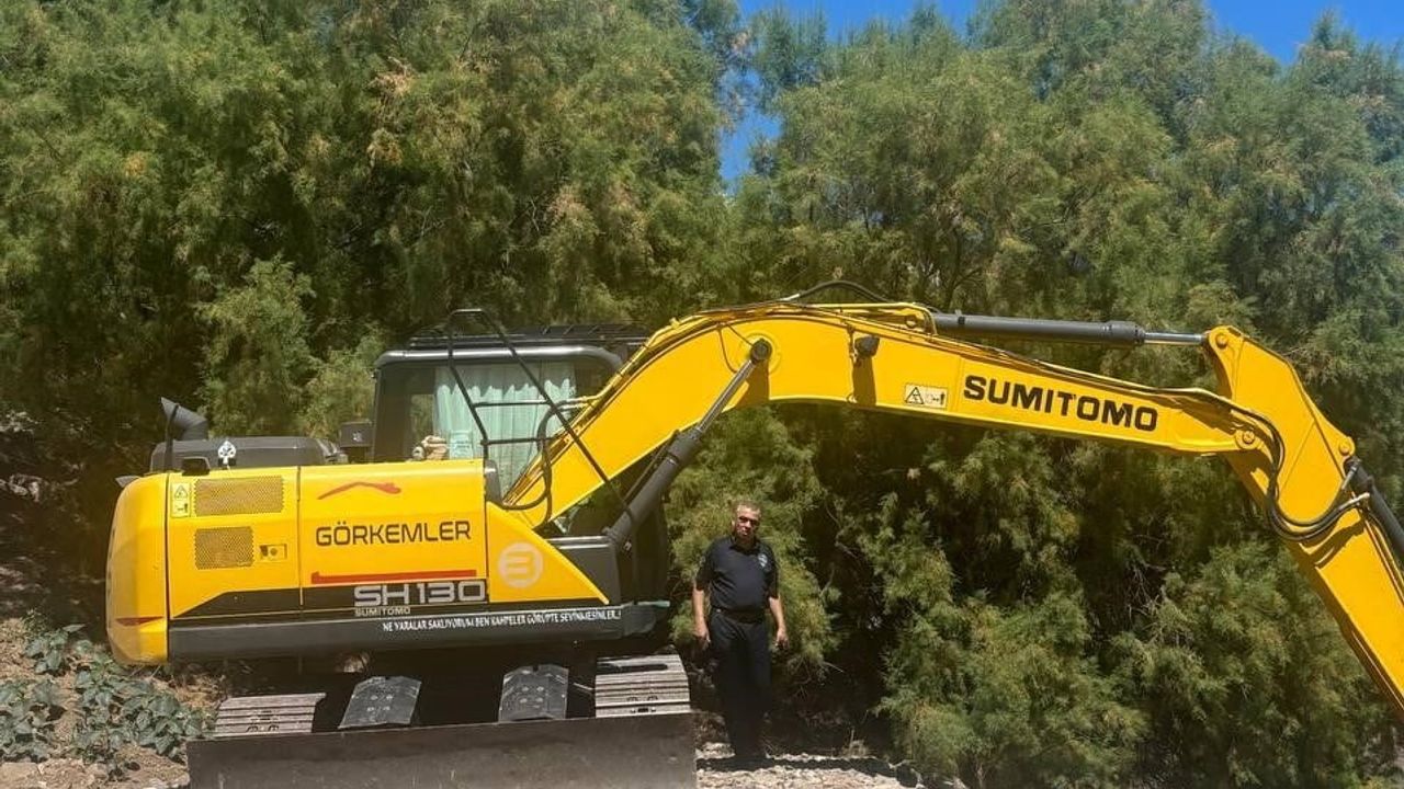 Bodrum'da sahile beton dökümüne 150 bin TL ceza