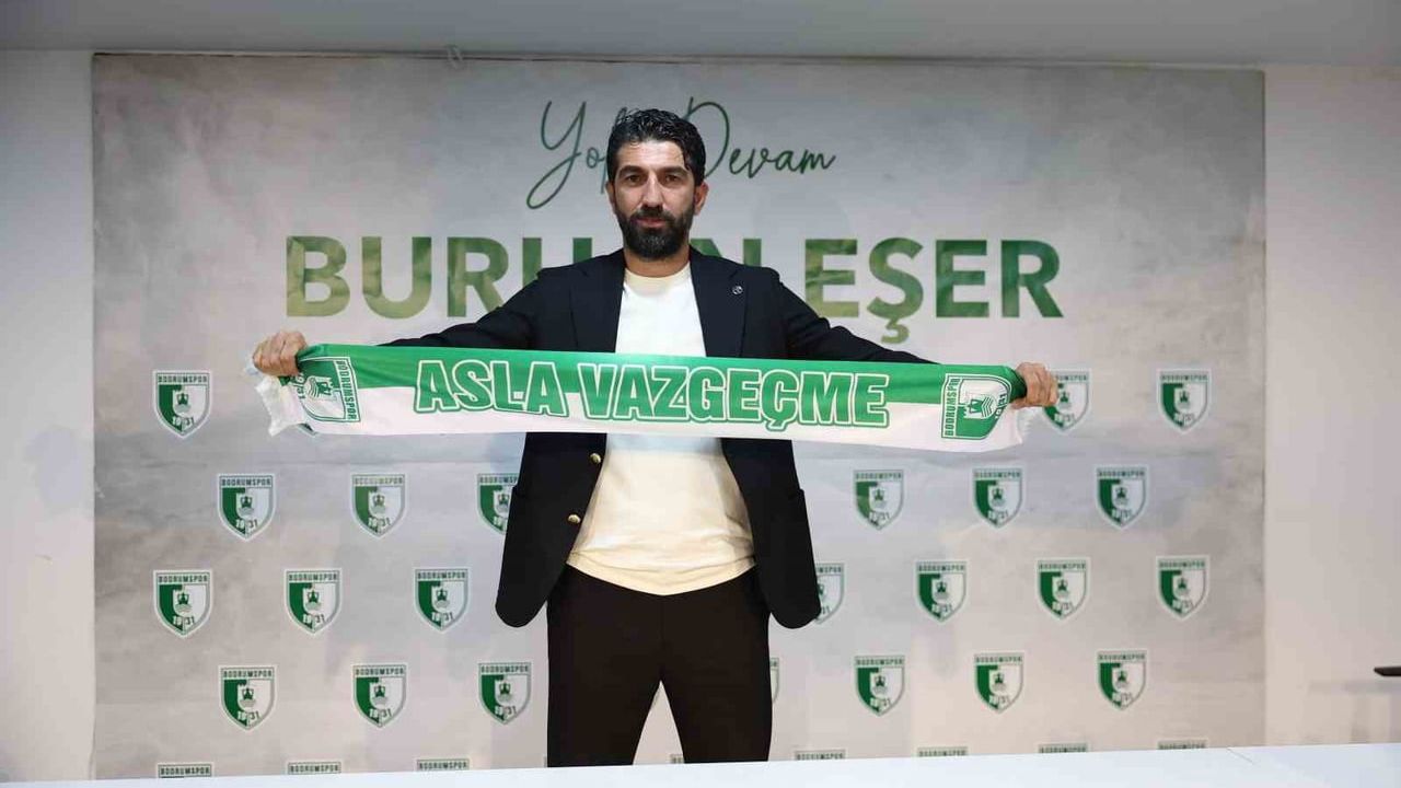 Bodrum FK, Burhan Eşer ile 2 yıllık sözleşme imzaladı