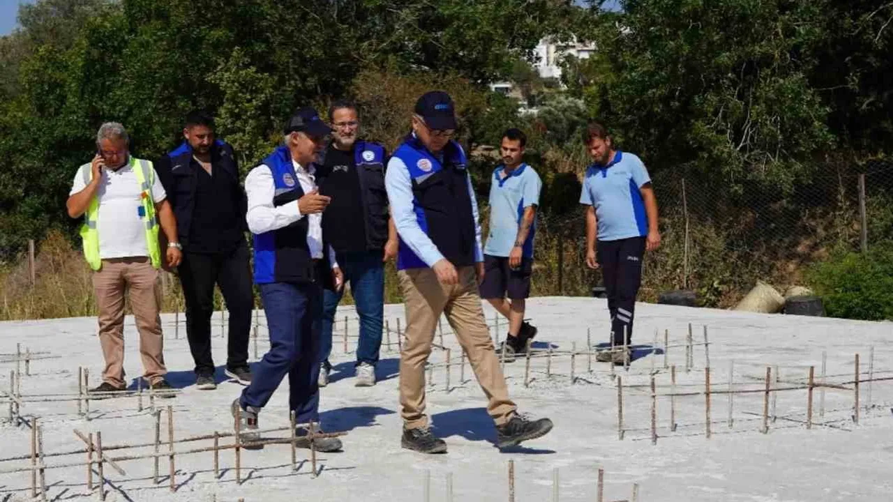 Bodrum içme suyu altyapısı çalışmalarında sona yaklaşıldı
