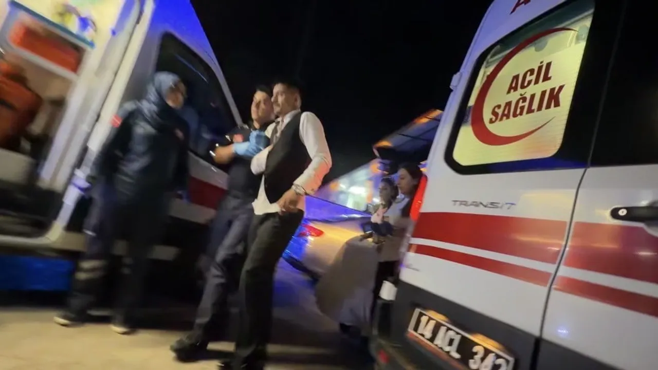 Bolu’da düüğünde meydan kavgası: damat dahil 3 yaralı