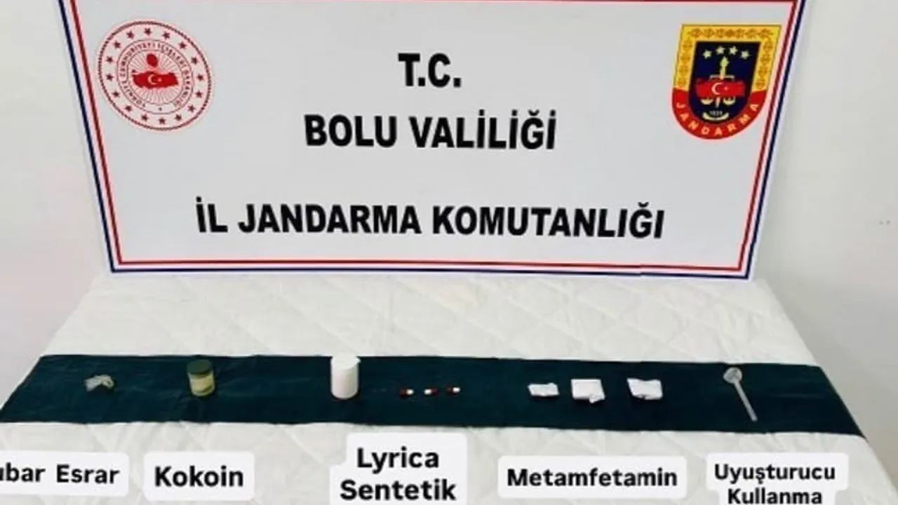 Bolu’da jandarmadan peş peşe uyuşturucu ve kaçakçılık operasyonları: 3 tutuklama