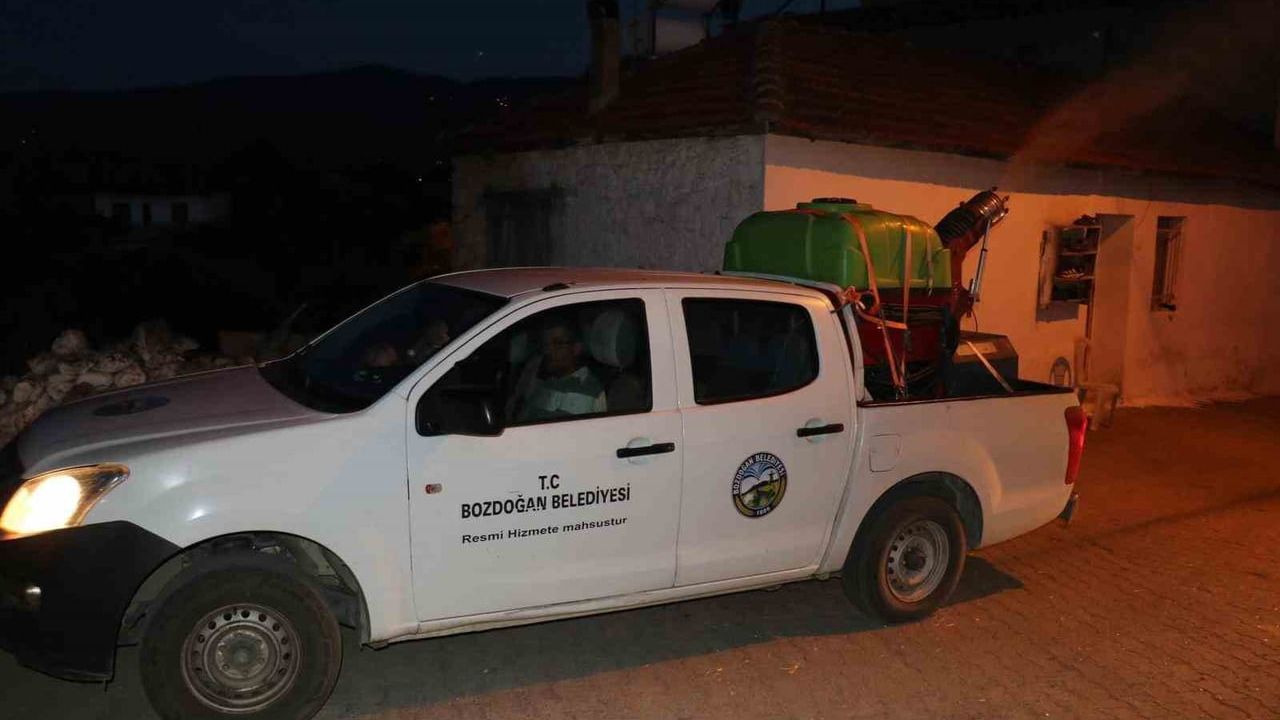 Bozdoğan'da Haşere ve Sivrisinekle Mücadele Başladı