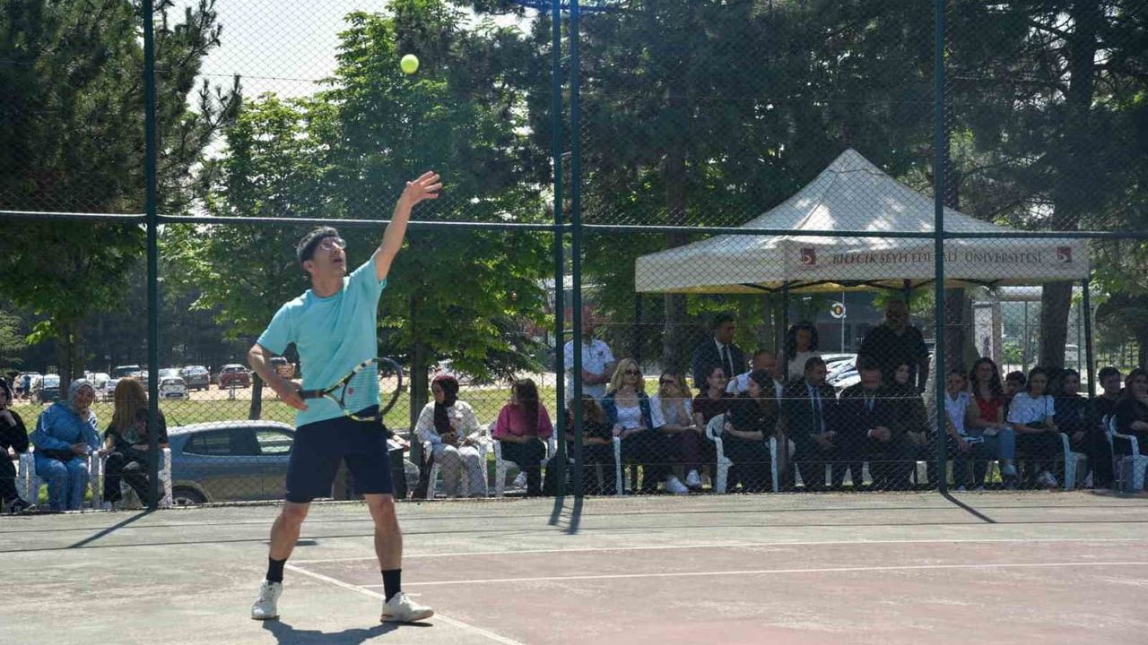 BŞEÜ'de İlk Tenis Turnuvası Düzenlendi: Bahar Spor Müsabakaları'na Yeni Branş