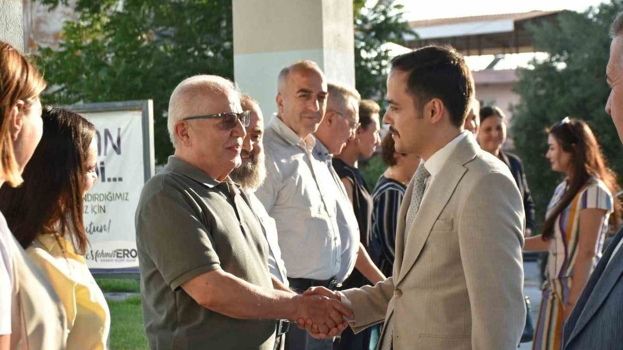 Buharkent kaymakamı Abdullah Emre Özefe için veda programı düzenlendi
