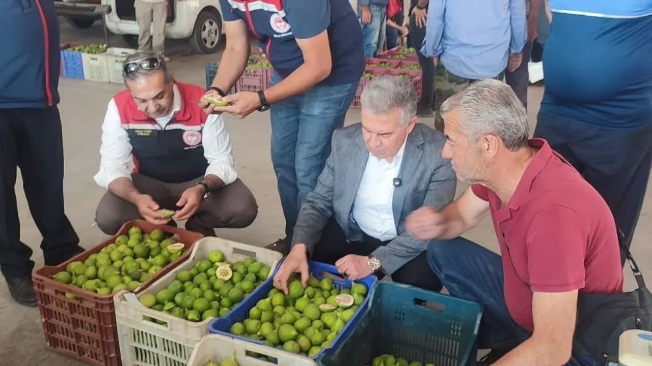 Buharkent’te ilek pazarında denetim