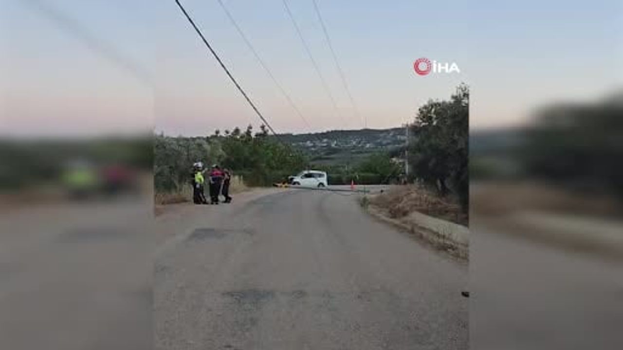Bursa'da elektrik direğine çarpan araç: yardım eden genç akıma kapılarak yaşamını yitirdi