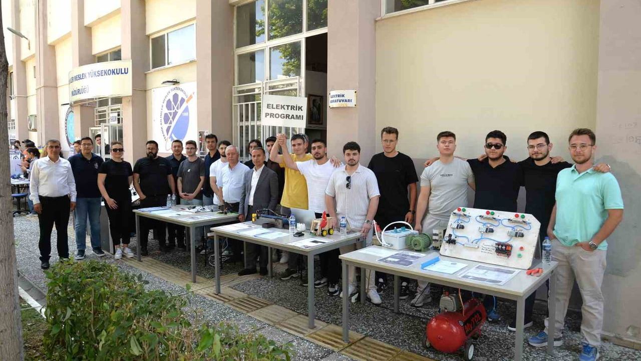 BUÜ Teknik Bilimler MYO Yıl Sonu Proje Şenliği: Öğrencilerin uygulamalı projeleri sergilendi