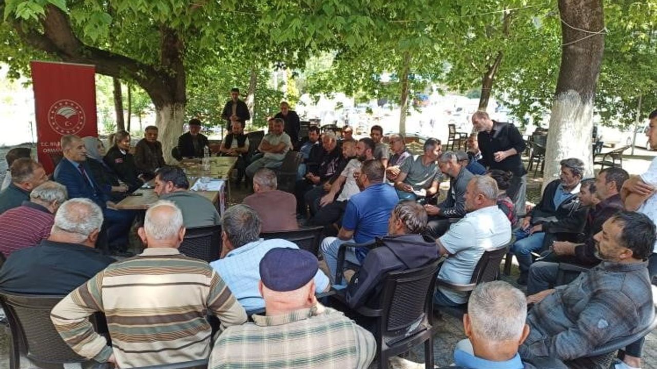 Çaltı Köyü'nde üreticilere kırsal kalkınma destekleri anlatıldı