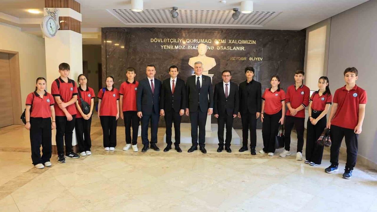 Çameli heyeti, Kardeş Şehir protokolü kapsamında Azerbaycan’ın Bilsuvar ilçesinde temaslarda bulundu