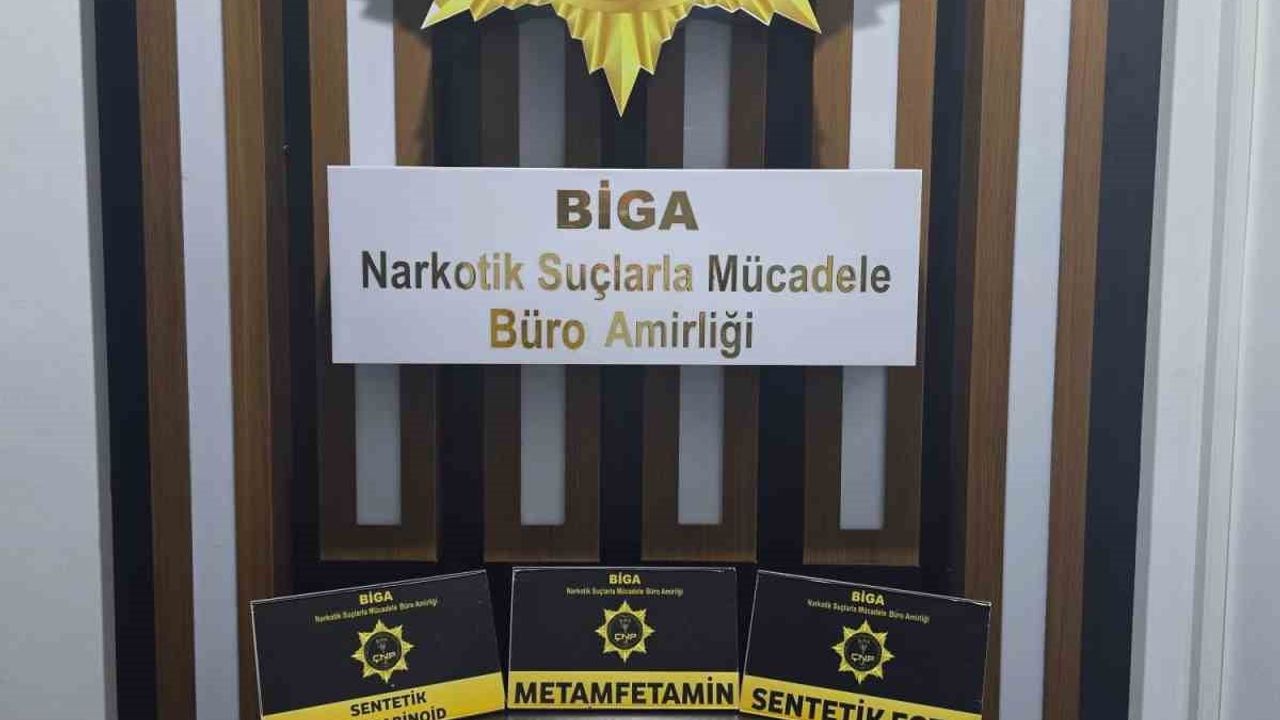 Çanakkale'de huzur uygulamalarında 4 kişi uyuşturucu ticaretinden tutuklandı