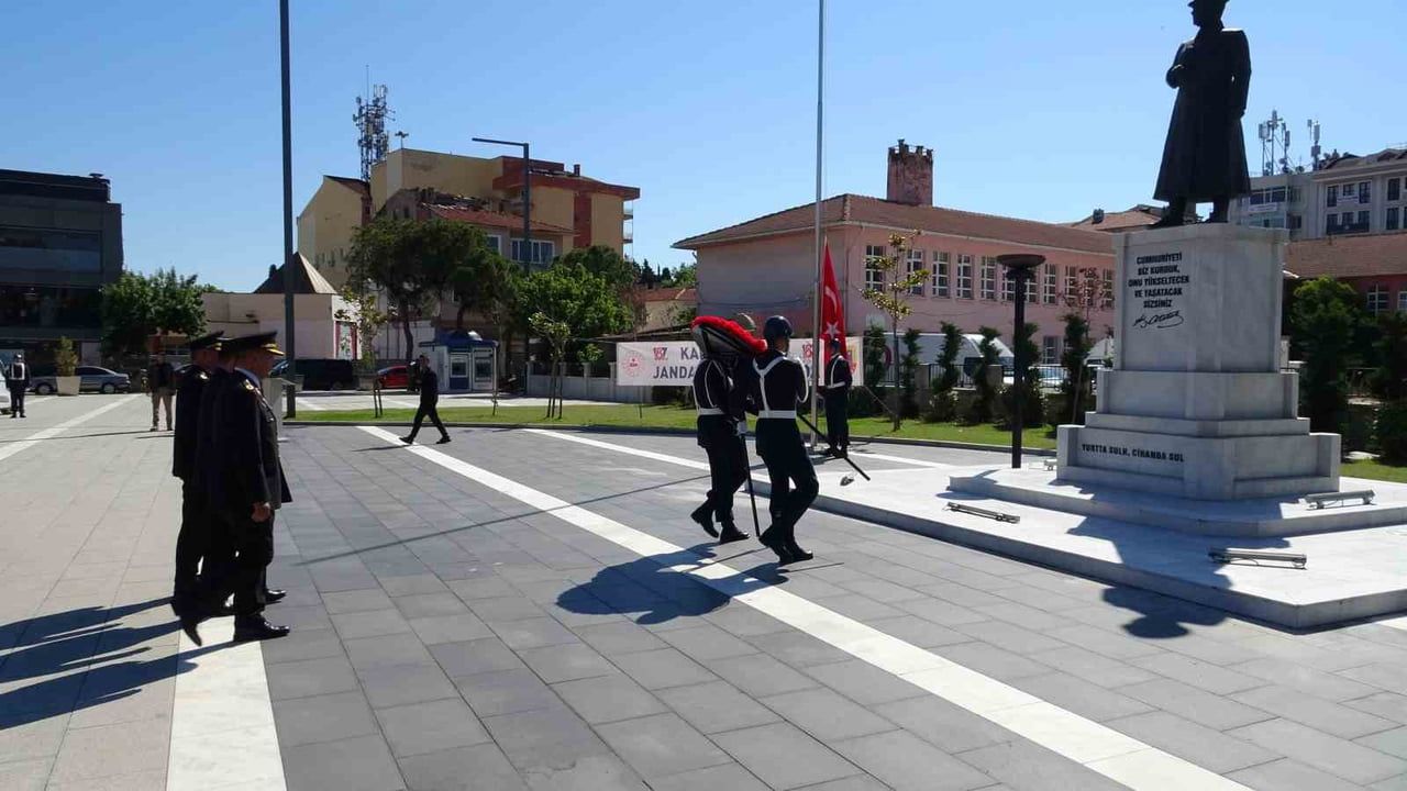 Çanakkale’de Jandarma Teşkilatı’nın 187’nci kuruluş yıl dönümü kutlandı