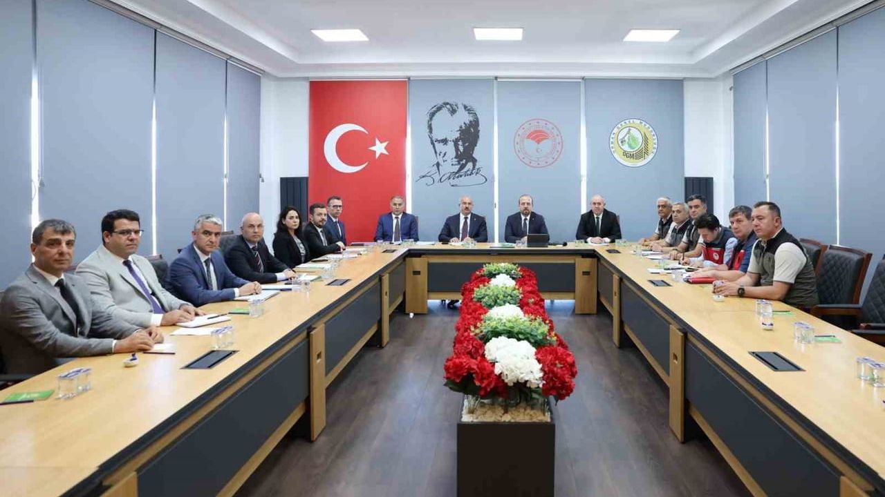Çanakkale'de Orman Yangınları Tedbirleri Toplantısı