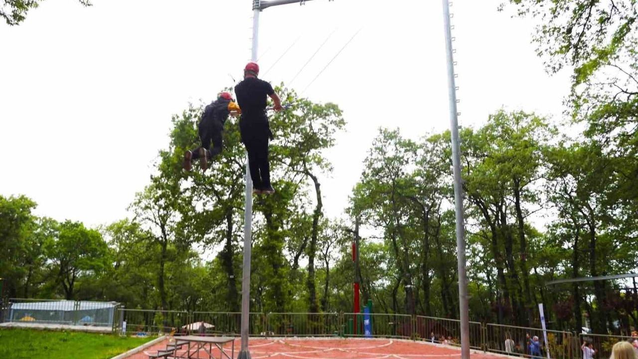 Canik Macera Parkı 100 binden fazla ziyaretçi ağırladı