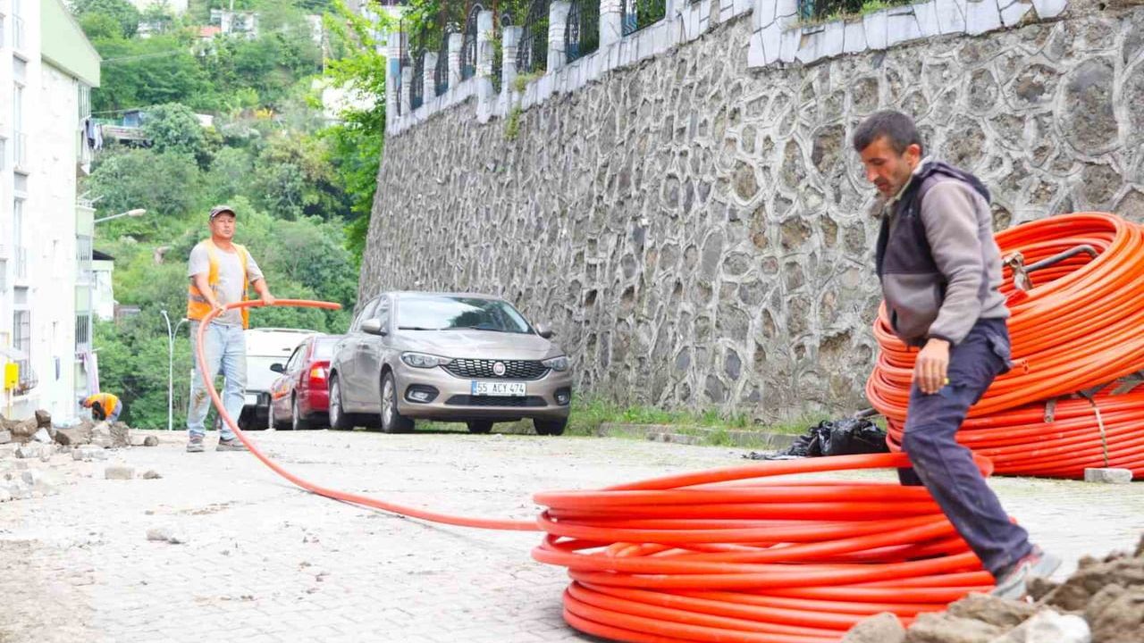 Canik’te 20 bin haneye fiber altyapı: Projenin yüzde 80’i tamamlandı