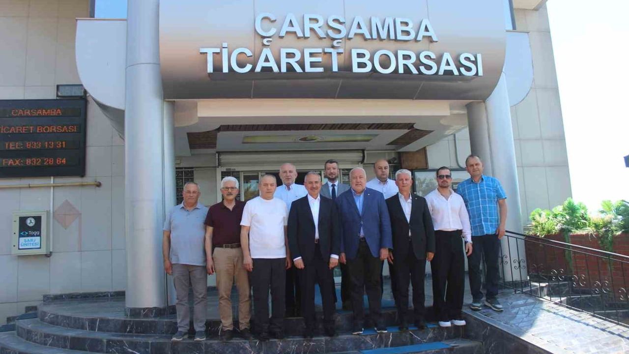 Çarşamba'da fındık sezonu ve ilçe ekonomisi değerlendirildi