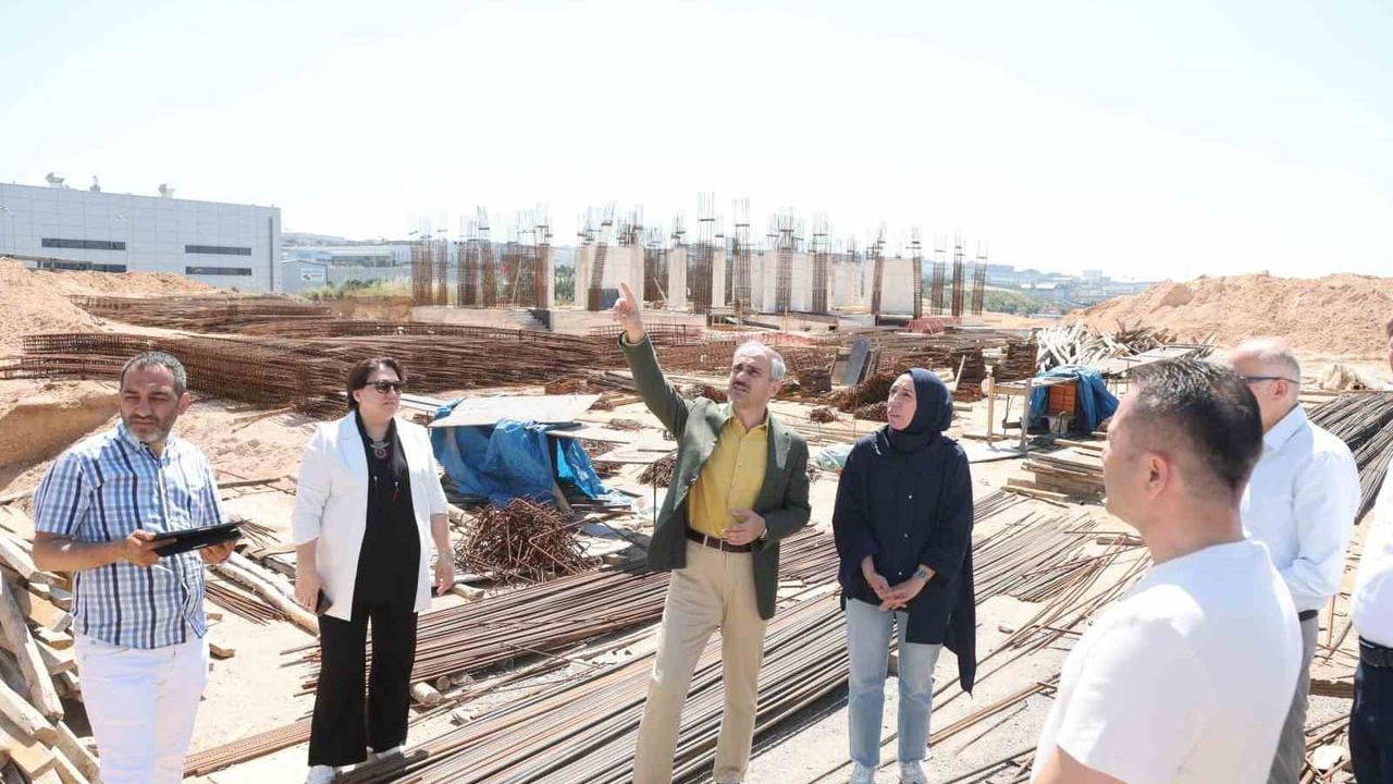 Çayırova'ya yeni meslek lisesi: Doğa Madencilik Mesleki ve Teknik Anadolu Lisesi inşası sürüyor