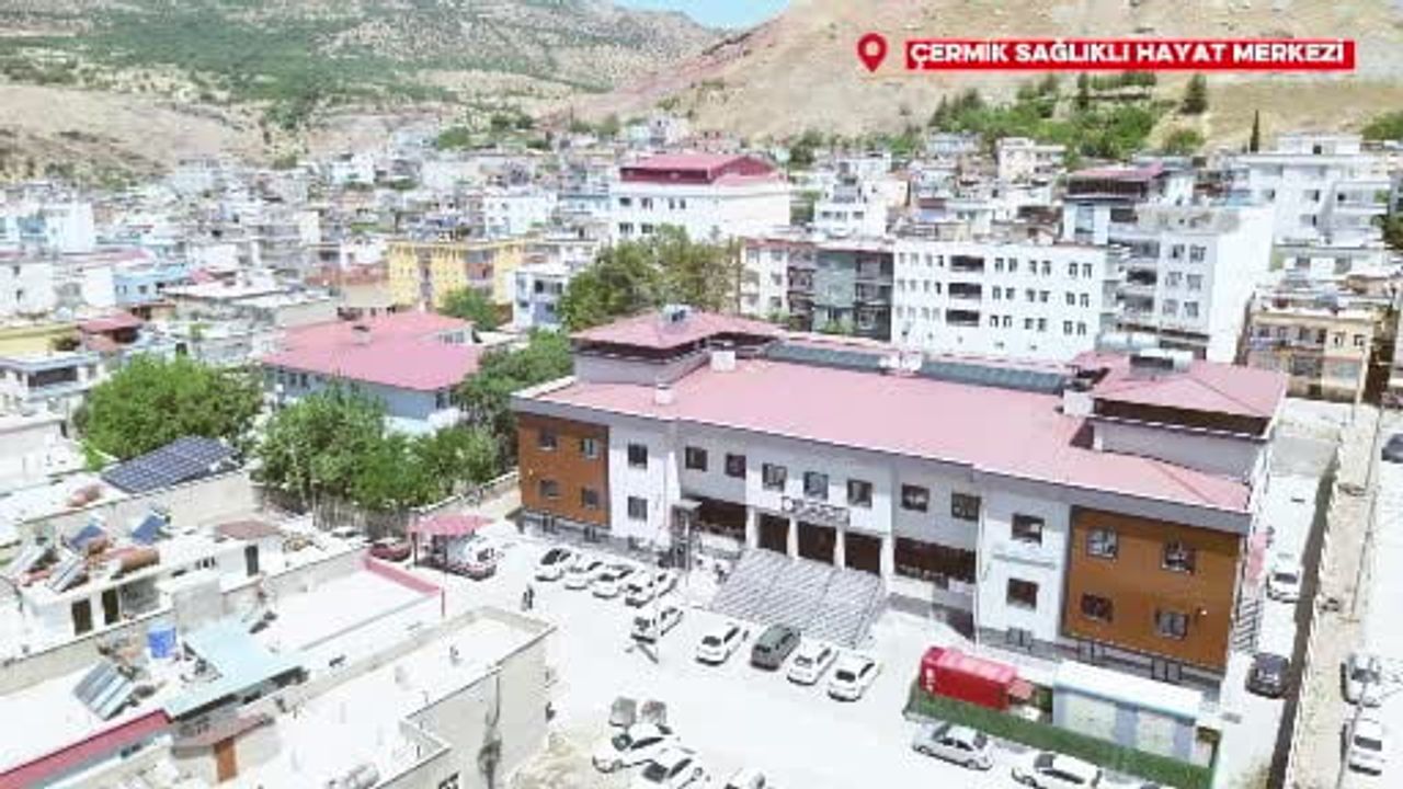 Çermik’te sağlıklı hayat merkezi hizmete açıldı