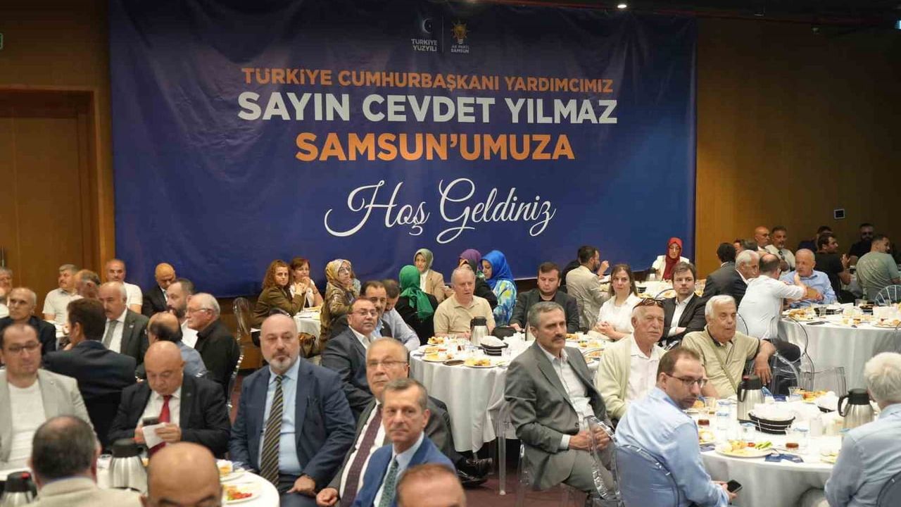 Cevdet Yılmaz Samsun'da: Her türlü riske karşı ülkemizi hazırlıyoruz