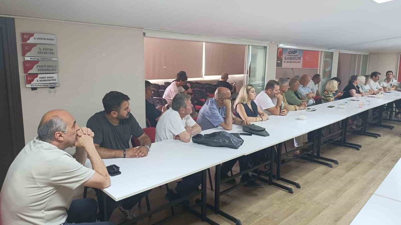 CHP Samsun il başkanı görevden alındı