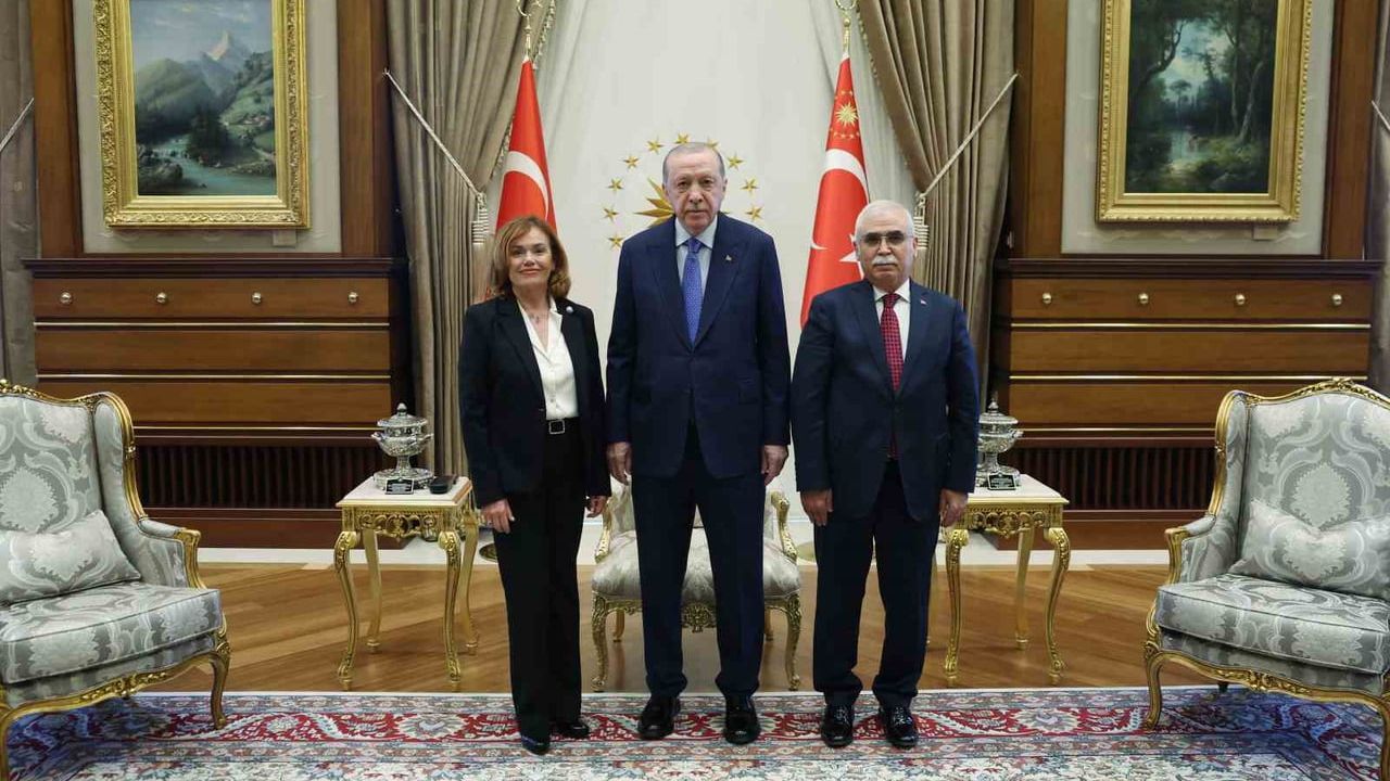 Cumhurbaşkanı Erdoğan İspanya Anayasa Mahkemesi başkanvekilini kabul etti