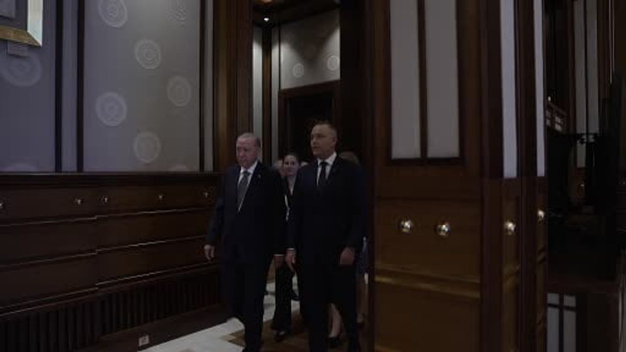 Cumhurbaşkanı Erdoğan, Polonya cumhurbaşkanı Karol Nawrocki'yi kabul etti