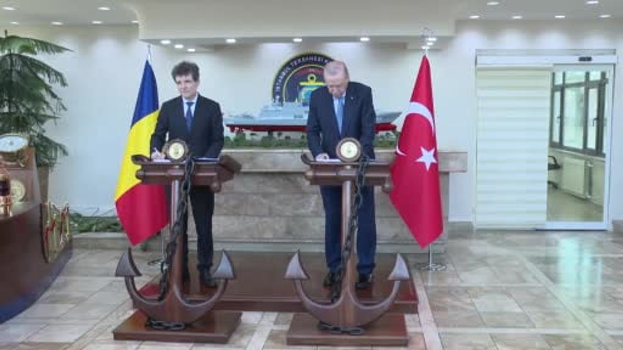 Cumhurbaşkanı Erdoğan, Romanya cumhurbaşkanı Dan ile görüştü