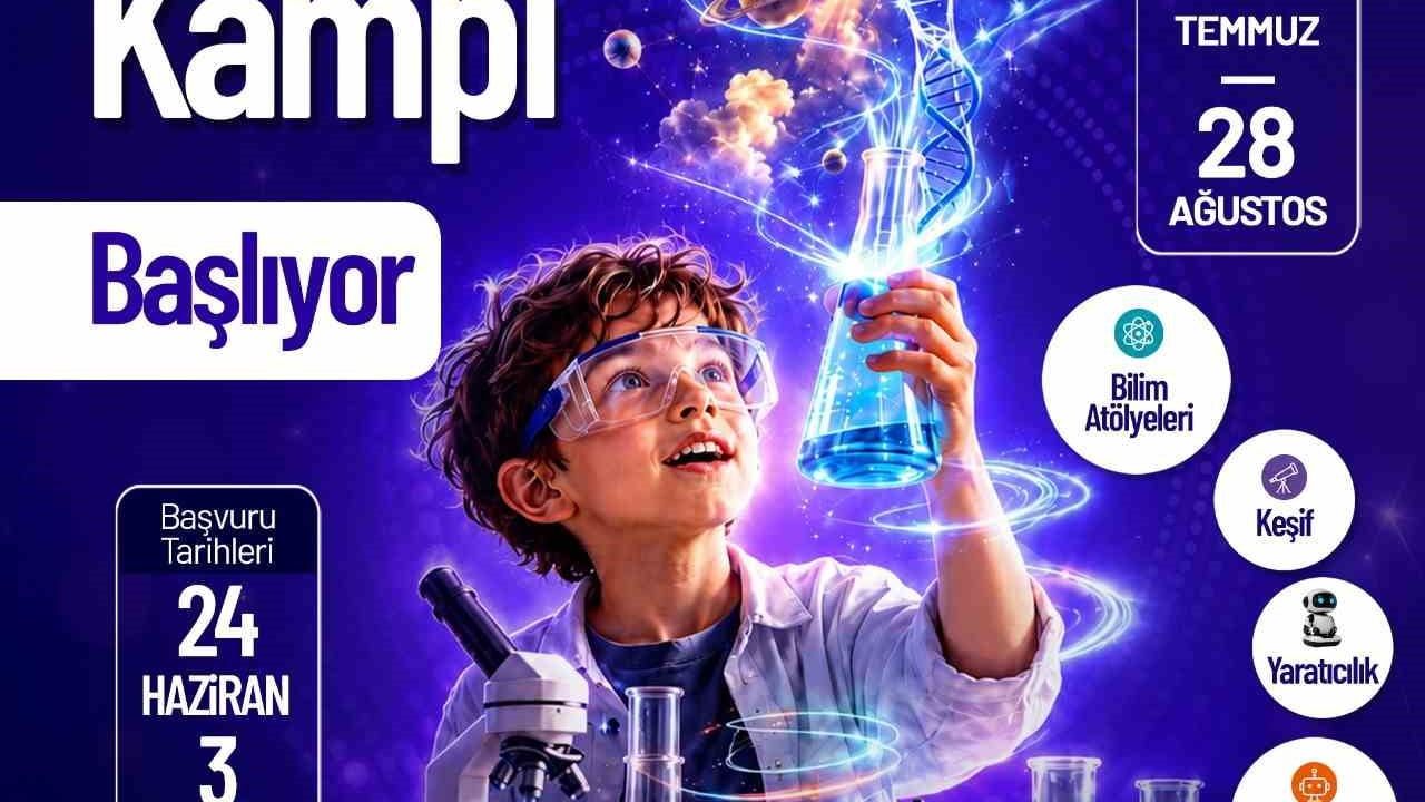 Denizli Büyükşehir Belediyesi'nden yaz tatiline bilim dolu kamp
