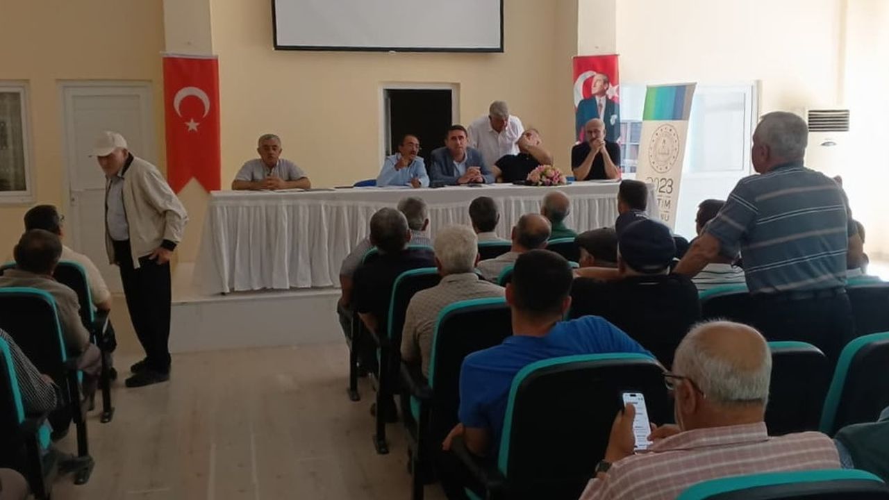 Deprem kaymalarına karşı kadastro güncelleme toplantısı yapıldı