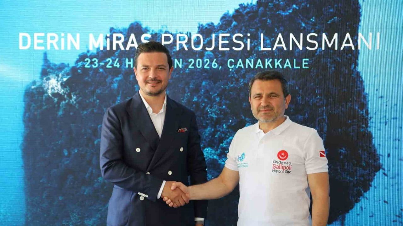 Derin Miras ile Çanakkale batıkları korunuyor ve dalış turizmine kazandırılıyor