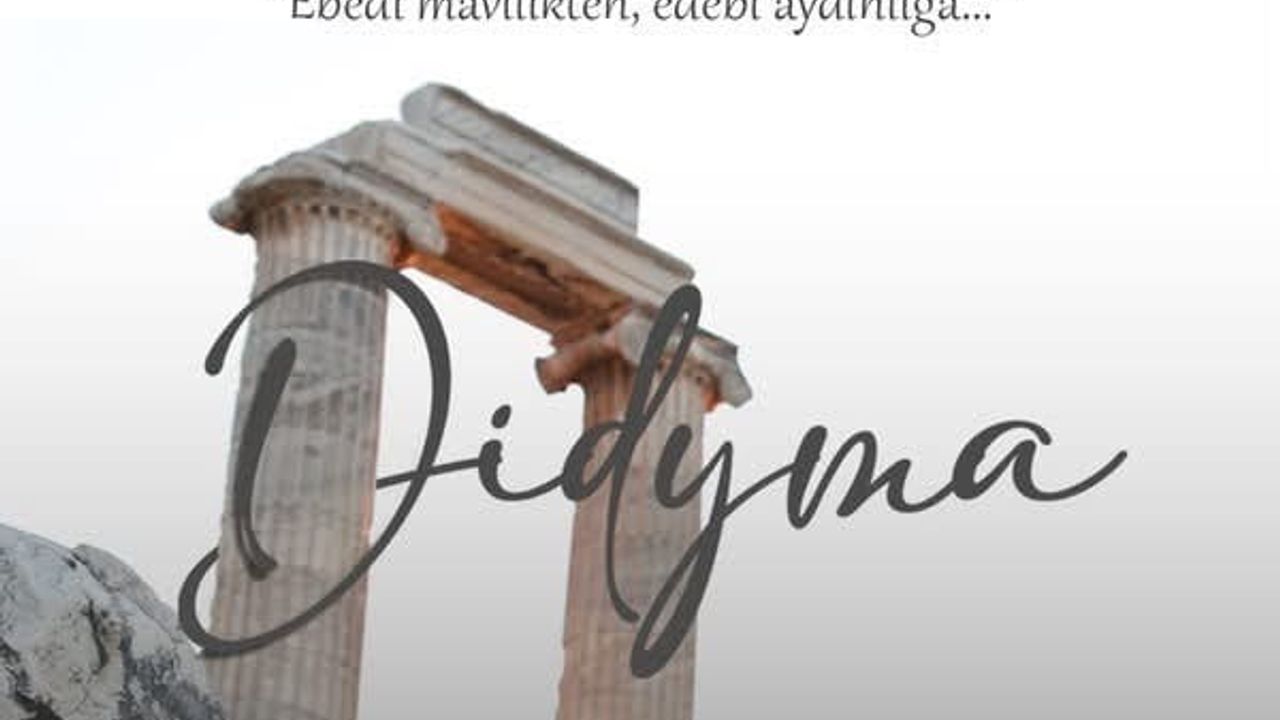 Didim Akdeniz edebiyat günleri'ne ev sahipliği yapacak
