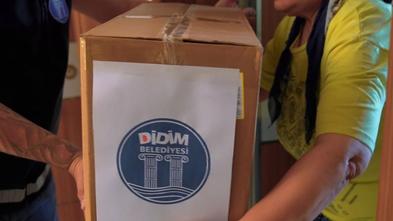 Didim Belediyesi ihtiyaç sahibi hanelere destek sağlıyor