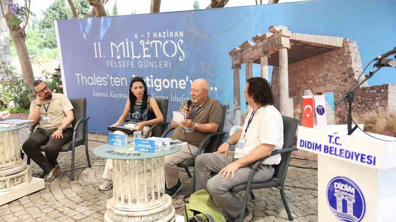 Didim'de II. Miletos Felsefe Günleri tamamlandı: 'Thales’ten Antigone’ye' temasıyla düşünce buluşması