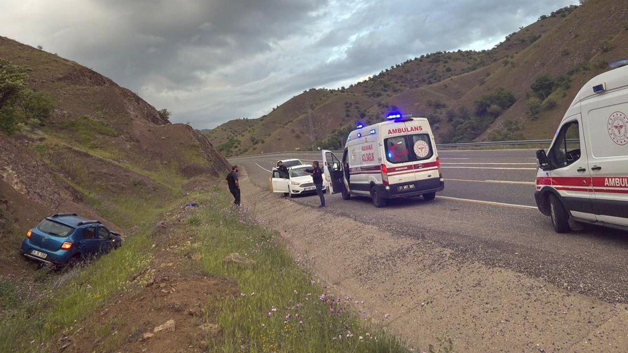 Diyarbakır Çınar’da otomobil kazası: 1 ölü, 3 yaralı