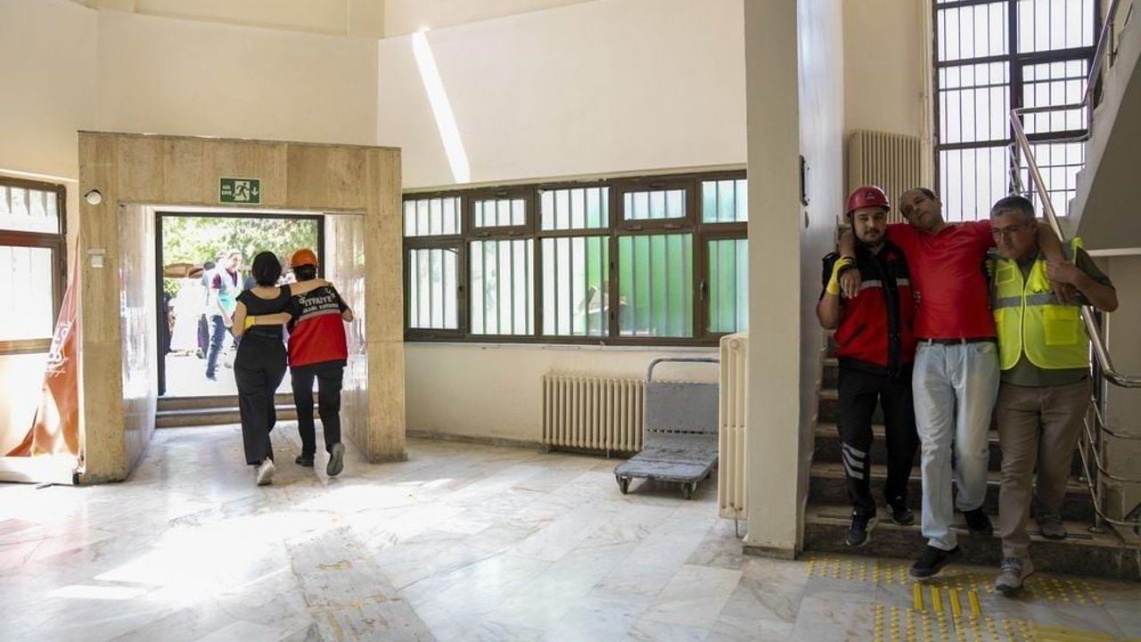 Diyarbakır’da deprem ve yangın tatbikatı