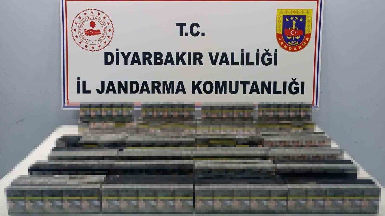Diyarbakır'da jandarma kaçakçılık operasyonlarında 31 şüpheliye işlem