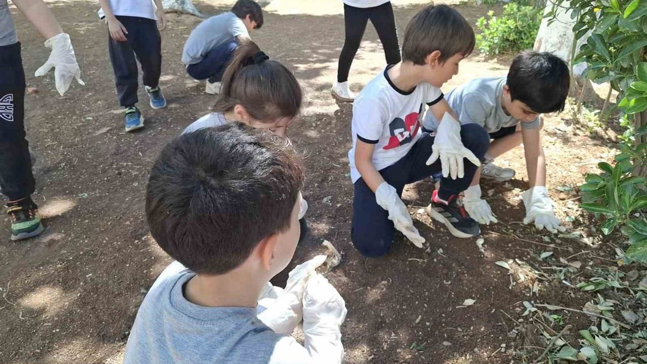 Doğa dostu GKV’li miniklerden tabiata dokunuş