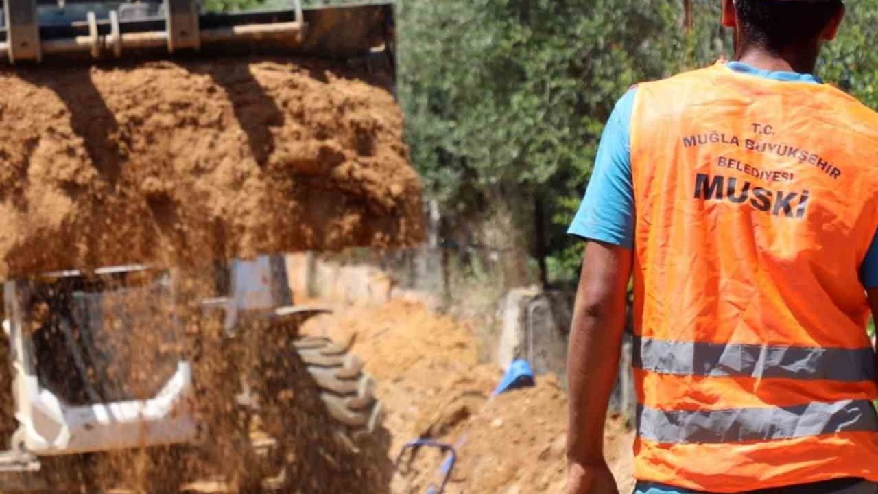 Doğanköy mahallesi içme suyu altyapısı yenileniyor
